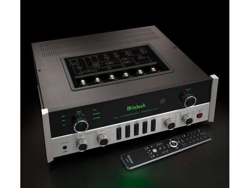 McIntosh C22 Mk V 2-Channel Vacuum Tube Preamplifier - Image 5