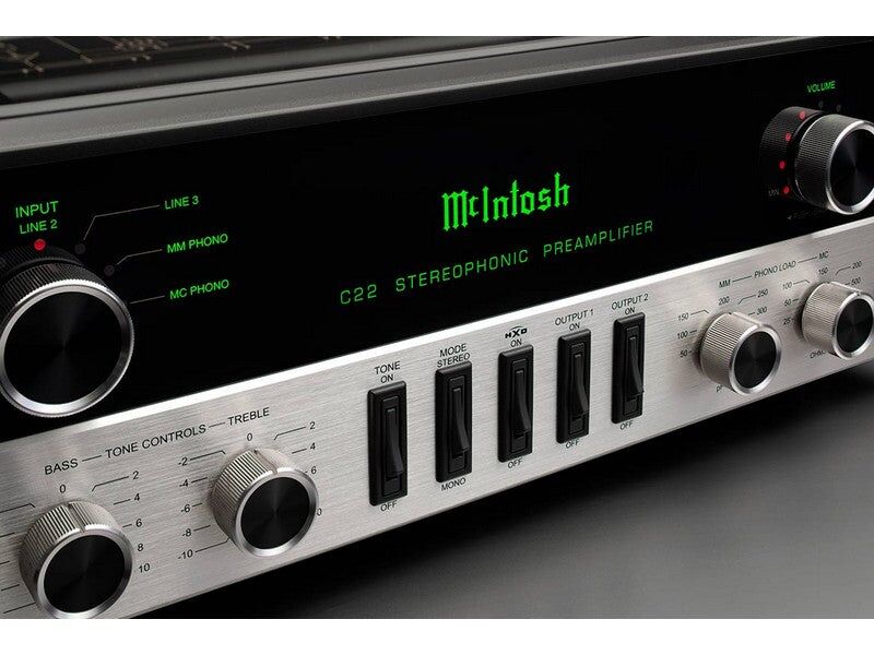 McIntosh C22 Mk V 2-Channel Vacuum Tube Preamplifier - Image 7