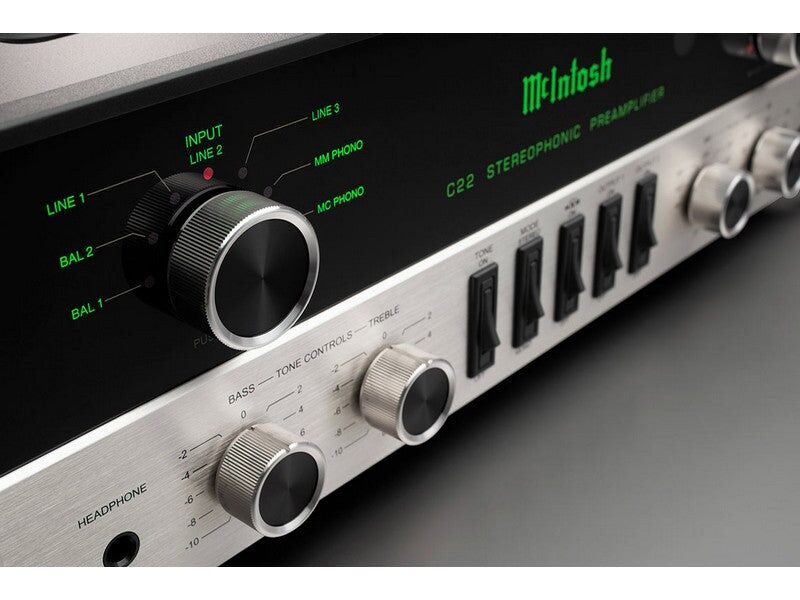 McIntosh C22 Mk V 2-Channel Vacuum Tube Preamplifier - Image 11
