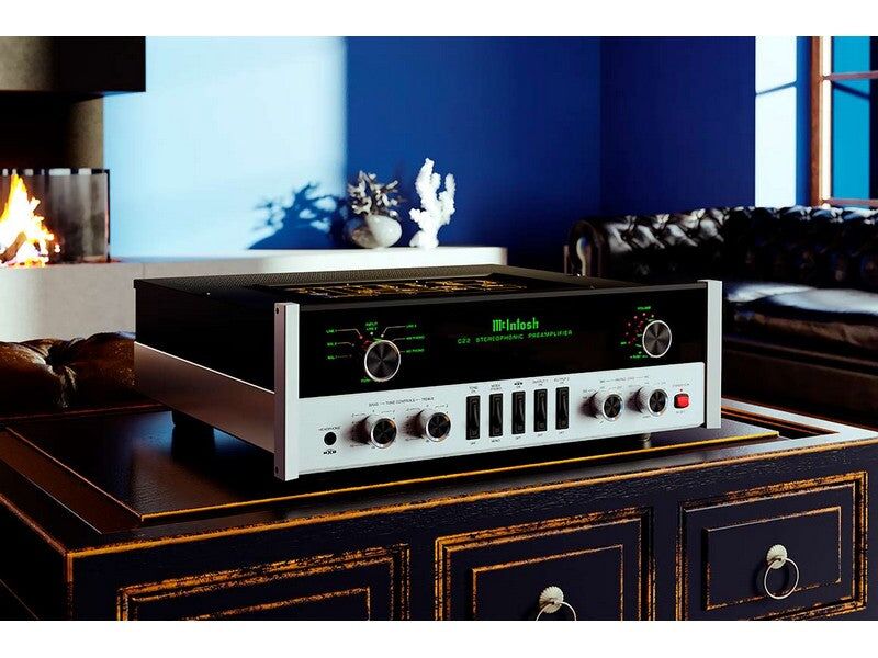 McIntosh C22 Mk V 2-Channel Vacuum Tube Preamplifier - Image 2