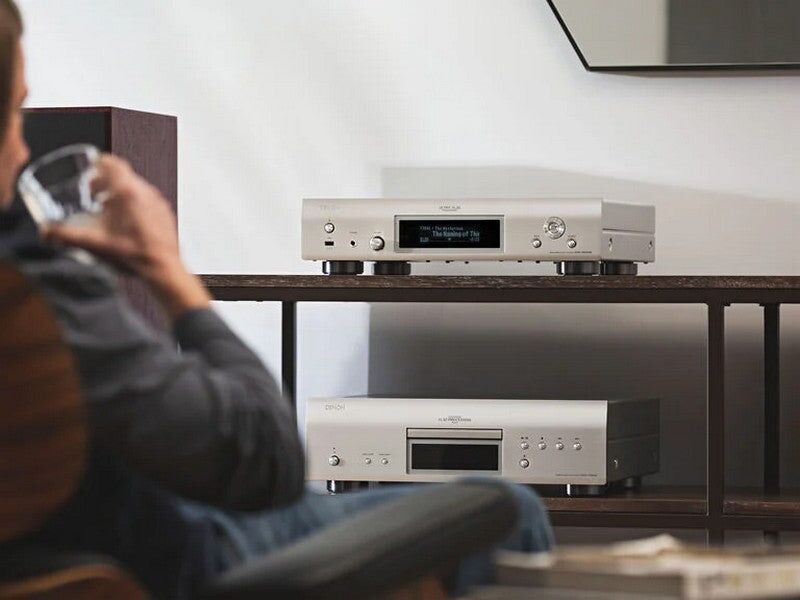 Denon DNP-2000NE Audio Streamer with HEOS Built-in - Silver - Image 3