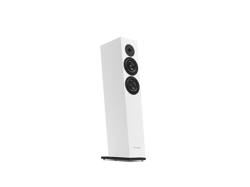 Pylon Audio Diamond 25 MK2 Floorstanding Loudspeaker Pair Matte White - Image 2