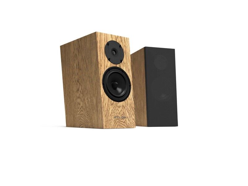 Pylon Audio Diamond Monitor 15 MK2 Speaker Pair Natural Veneer Dark Oak Lacquer