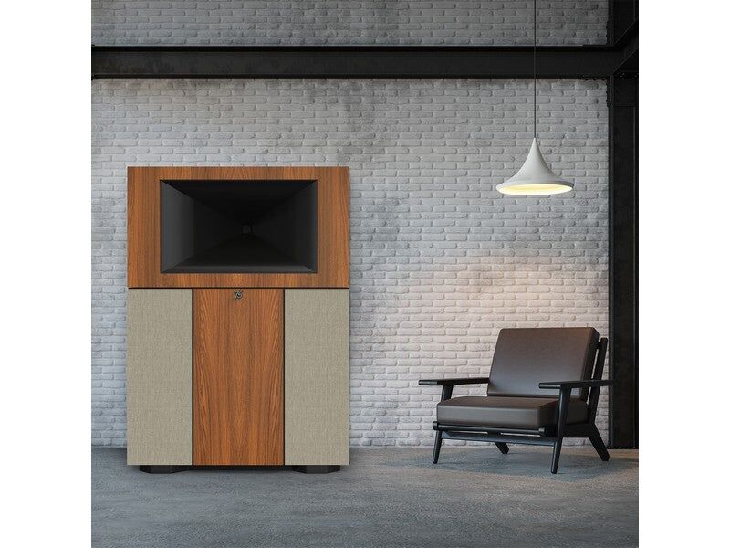 Klipsch Heritage Jubilee 75th Anniversary Heritage 2-way Floorstanding Loudspeaker Pair Teak ( Only pair in Australia) - Image 2