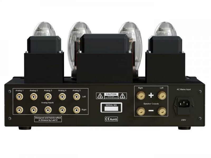 LAB12 INTEGRE4 Full Tube Audiophile Integrated Amplifier Black - Image 4