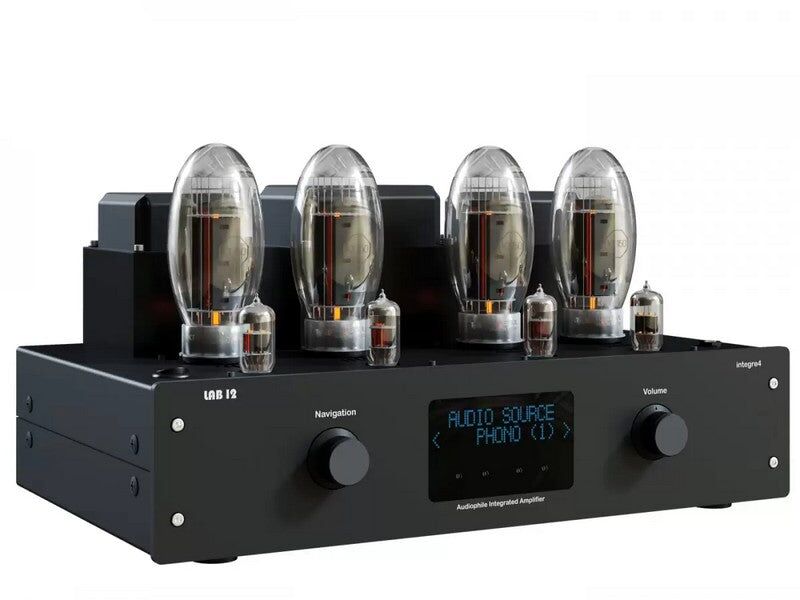 LAB12 INTEGRE4 Full Tube Audiophile Integrated Amplifier Black - Image 3