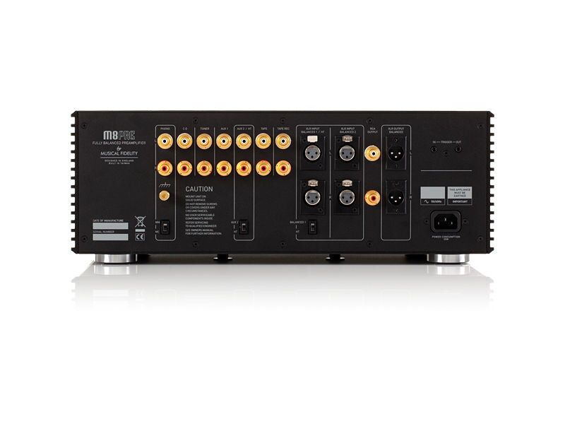 Musical Fidelity M8PRE: Fully Balanced Pre-amplifier Silver - Image 2