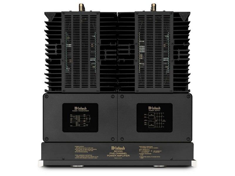 McIntosh MC255 5-Channel Solid State Amplifier Pre-loved - Image 8