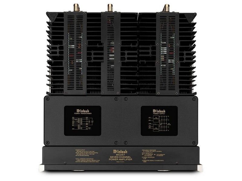 McIntosh MC257 7-Channel Solid State Amplifier - Image 8