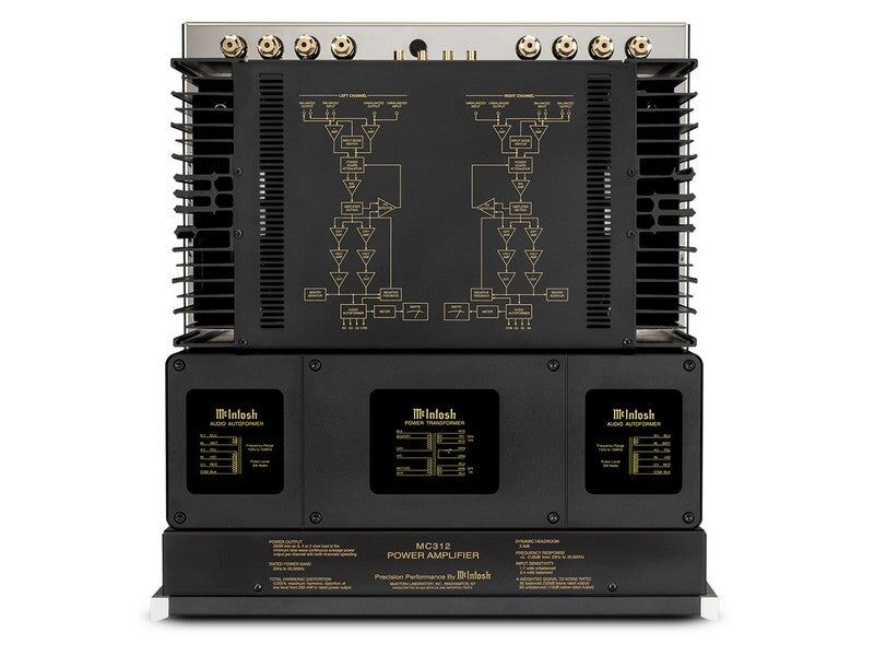 McIntosh MC312 Solid State 2-Channel Amplifier - Image 10