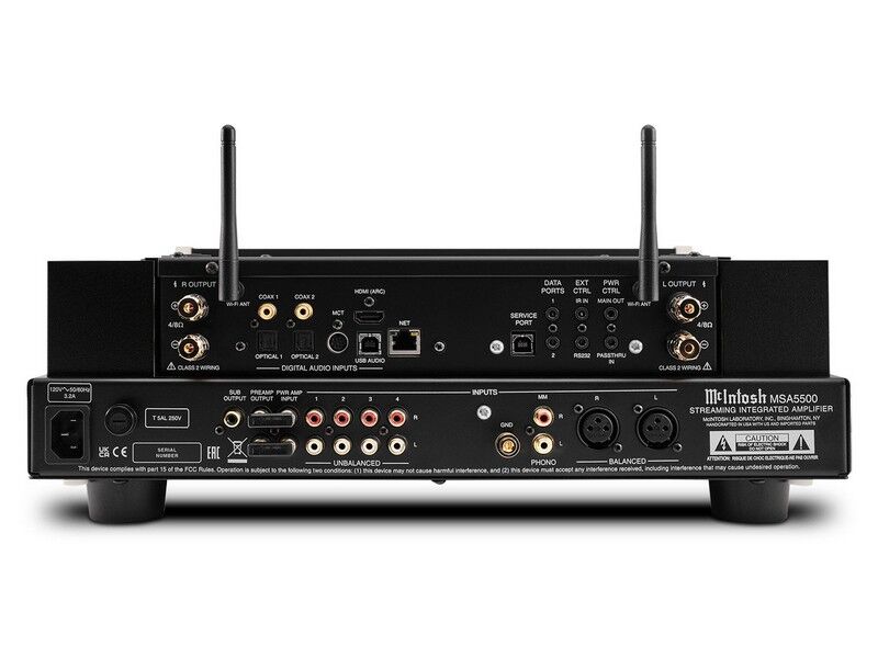 McIntosh MSA5500 2-channel Streaming Integrated Amplifier - Image 5