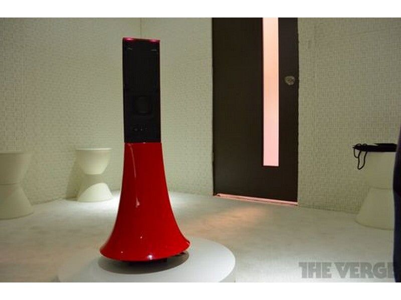 Klapp Audio Visual Parrot Zikmu by Philippe Starck Wireless Stereo Speakers Red - Image 6