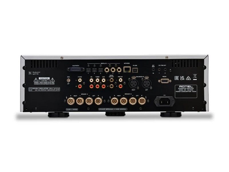 Rotel RA-6000 Integrated Amplifier Diamond Series Silver / Black ***LIMITED TIME ONLY*** - Image 3