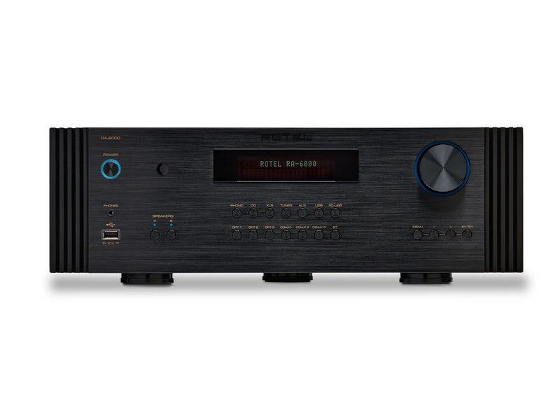 Rotel RA-6000 Integrated Amplifier Diamond Series Silver / Black ***LIMITED TIME ONLY*** - Image 5