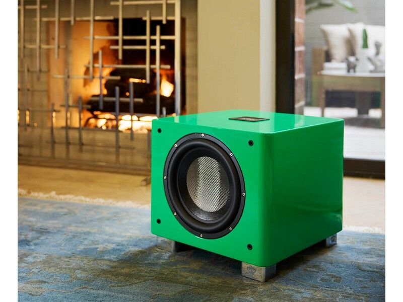REL T/9x 300W 10" Subwoofer Green - Special Limited Edition - Image 2