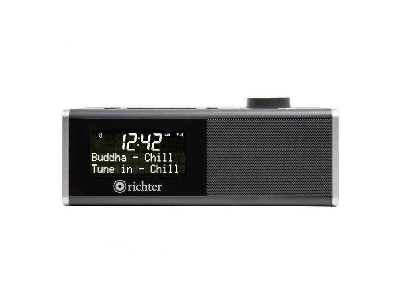 Richter Wake RR40WAL DAB+ Digital Alarm Clock Radio Walnut - Image 2