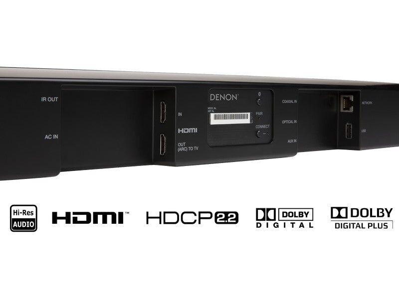 Denon DHT-S516H Soundbar with Wireless Subwoofer and HEOS Built-in ***DISPLAY STOCK*** - Image 7