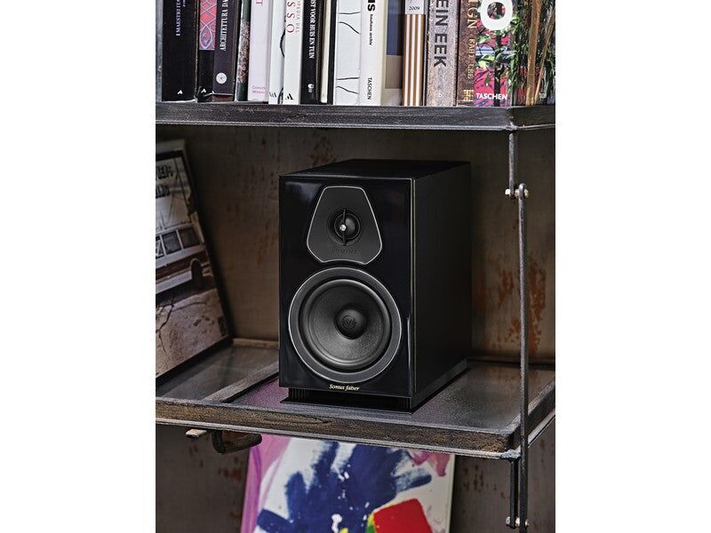 Sonus Faber Lumina II Bookshelf Speaker Pair Piano Gloss Black - Image 2