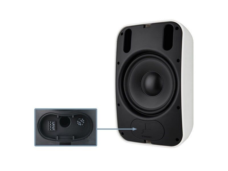 Sonance PS-S83WT 8" Surface Mount Woofer Speaker Professional Series White Each (Paintable) - Image 2