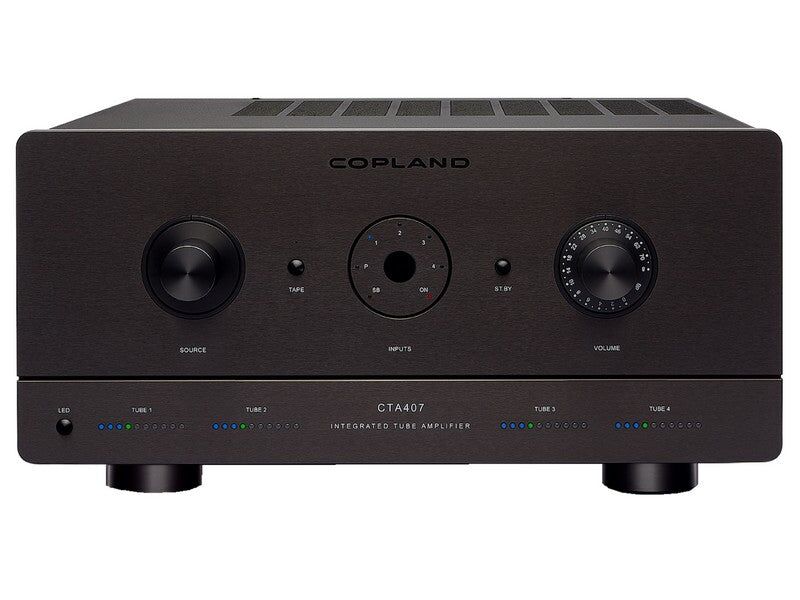 Copland CTA407 Integrated tube amplifier 2x50W Black