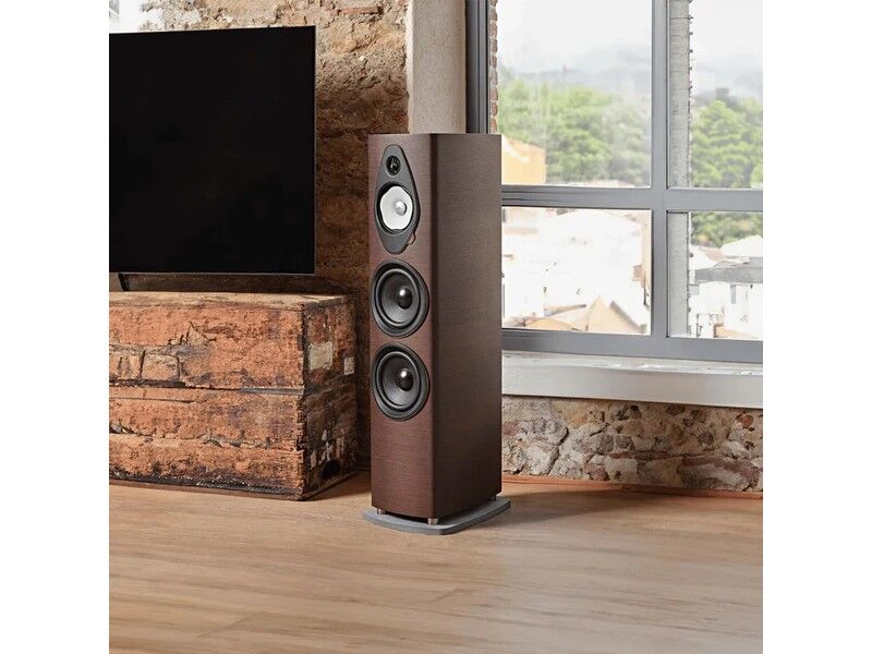 Sonus Faber Sonetto VIII G2 3-way Vented Floorstanding Speaker Pair Wenge - Image 2