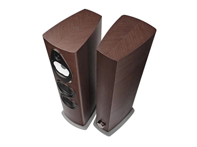Sonus Faber Sonetto VIII G2 3-way Vented Floorstanding Speaker Pair Wenge - Image 4