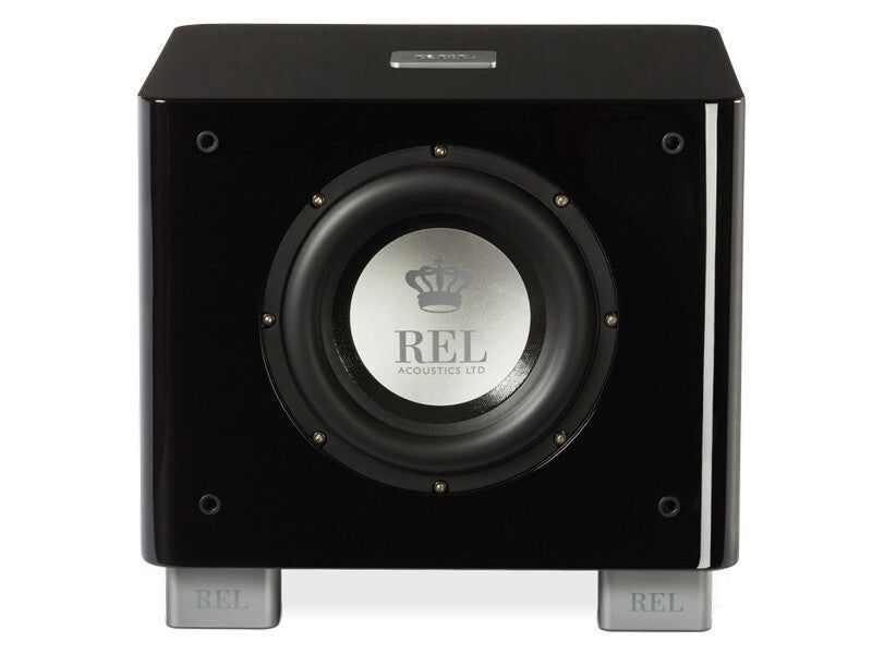 REL T/7x 200W 8" Subwoofer Black