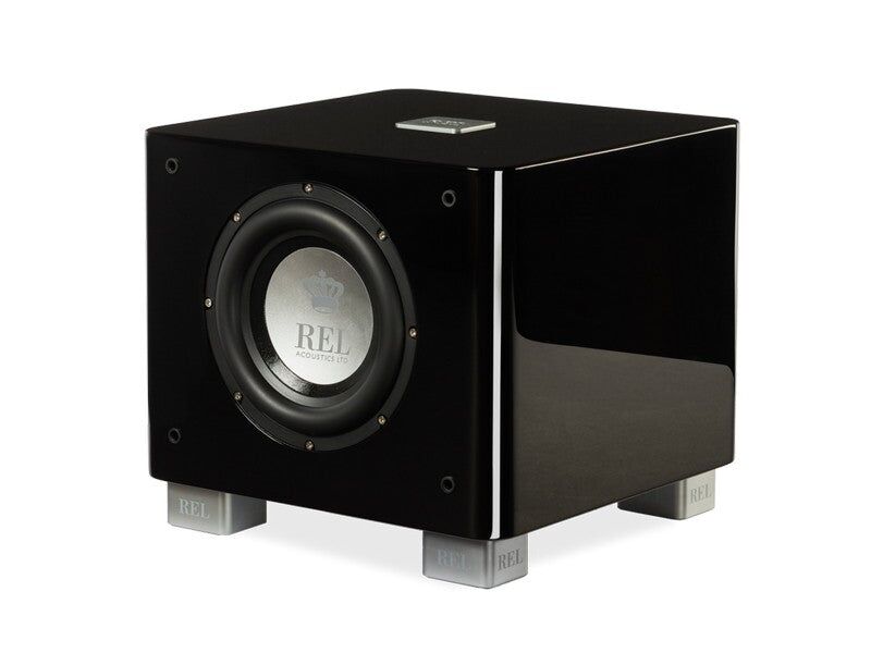 REL T/7x 200W 8" Subwoofer Black - Image 4