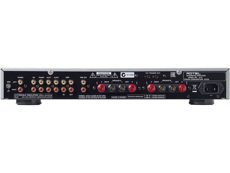 Rotel A10 Integrated Amplifier - Silver - Image 2