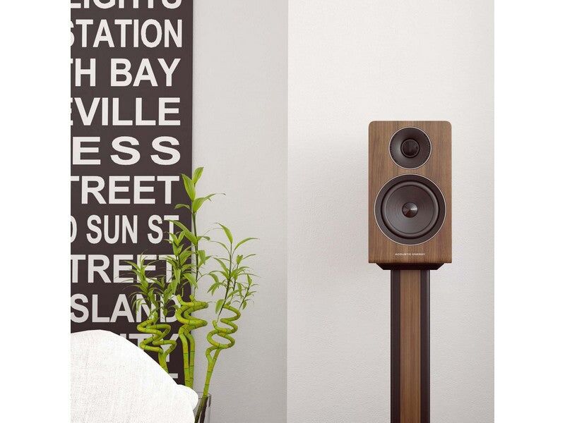 Acoustic Energy AE300 Bookshelf Speaker Pair Walnut - Image 4