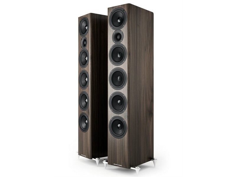 Acoustic Energy AE520 Floorstanding Loudspeaker Pair Walnut