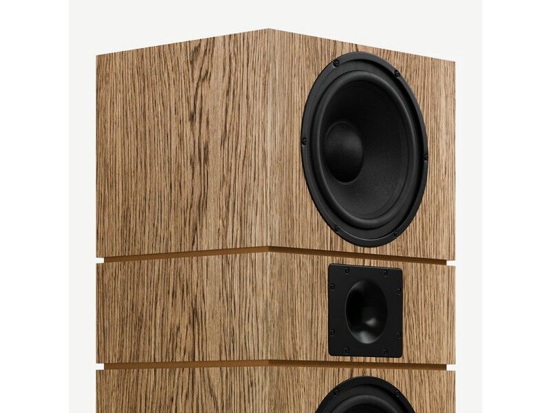 Pylon Audio Amber MKII Floorstanding Loudspeaker Pair Natural Oak - Image 2