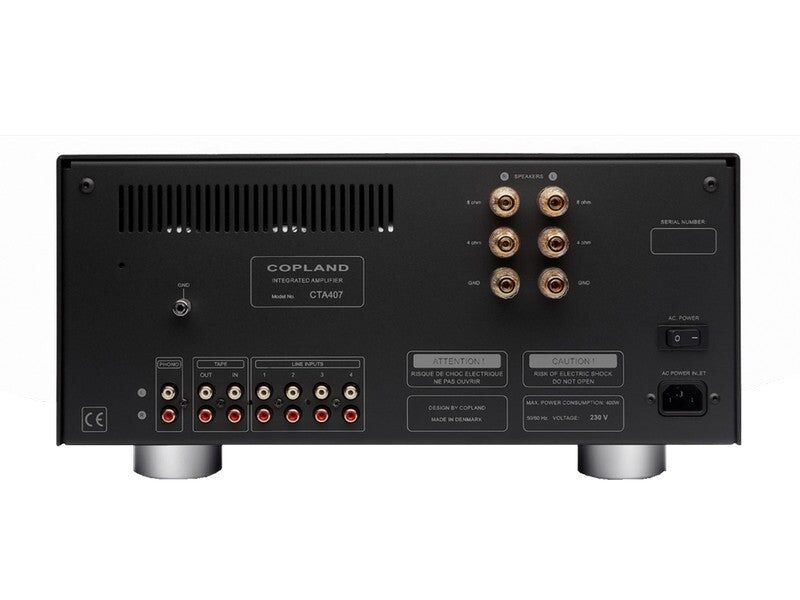 Copland CTA407 Integrated tube amplifier 2x50W Black - Image 2