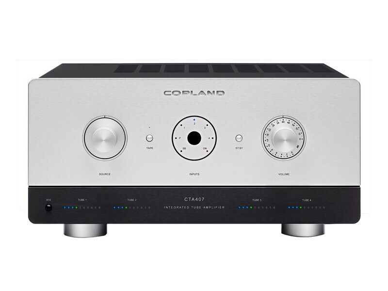 Copland CTA407 Integrated tube amplifier 2x50W Silver