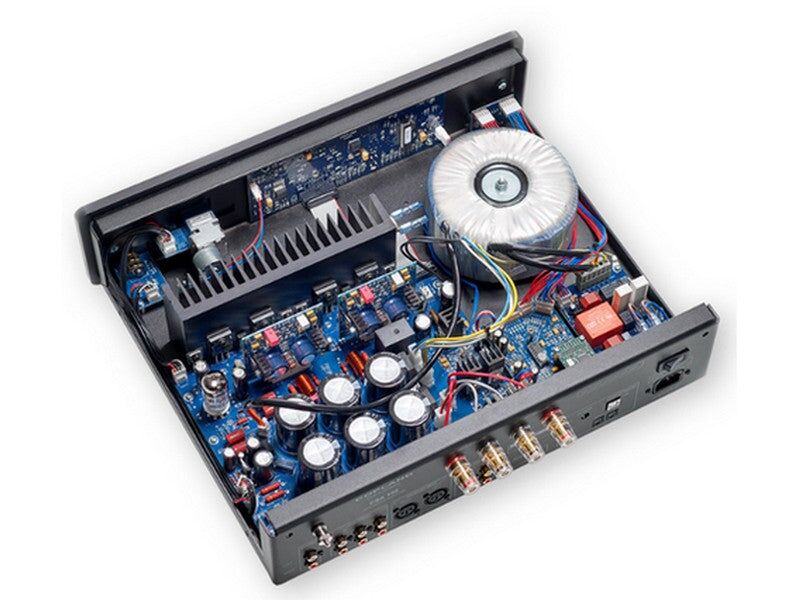 Copland CSA100 Integrated Amplifier 2x100W DAC Phono MM Silver - Image 4