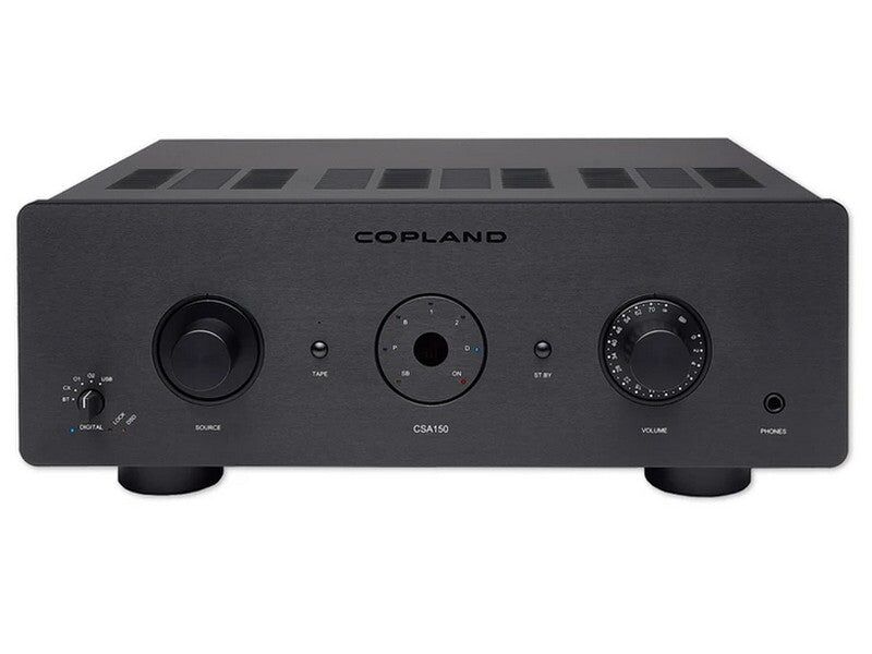 Copland CSA150 Integrated Amplifier 2x150W DAC Phono MM Black