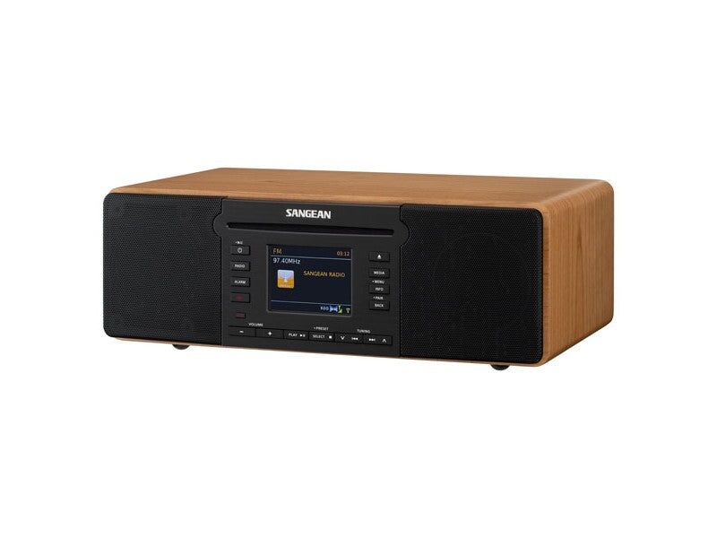 Sangean DDR-66BT All in One Music System Digital Internet Radio Walnut - Image 2