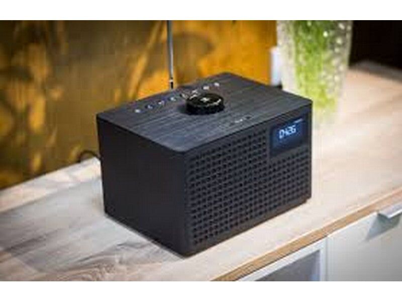 Geneva Acustica Lounge Radio FM/DAB+ BT Speaker Line-in Alarm Clock Black - Image 5