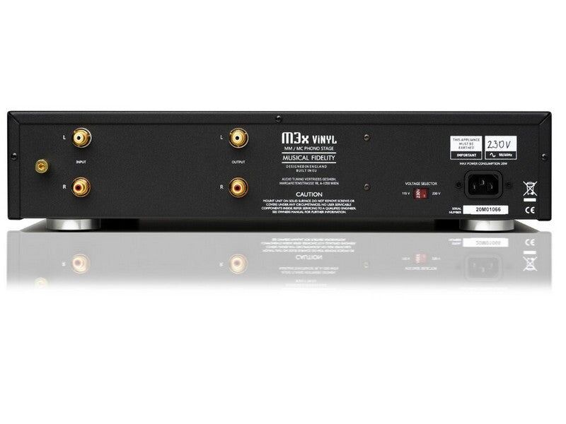 Musical Fidelity M3x VINYL MM/MC Phono Pre-amplifier Black - Image 2