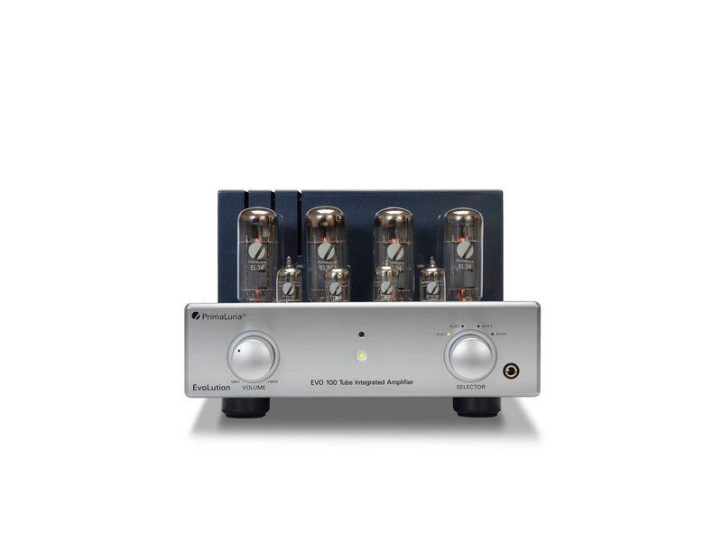 PrimaLuna EVO 100 Tube Integrated Amplifier (EL34) Silver with MM Phono Stage - Image 4