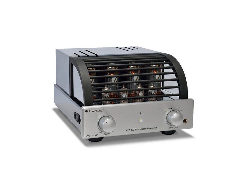PrimaLuna EVO 100 Tube Integrated Amplifier (EL34) Silver with MM Phono Stage - Image 2