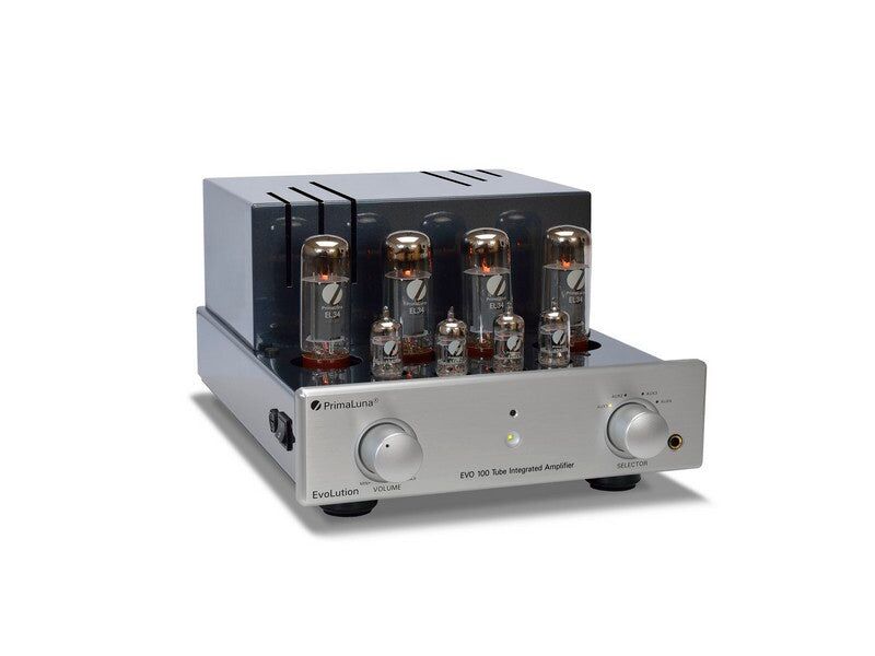 PrimaLuna EVO 100 Tube Integrated Amplifier (EL34) Silver with MM Phono Stage - Image 5