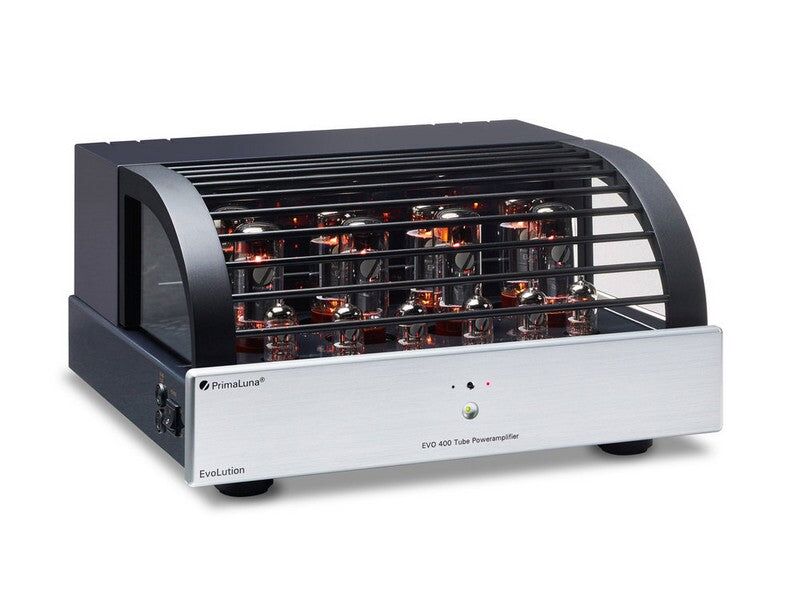 PrimaLuna EVO 400 Tube Power Amplifier (EL34) Silver