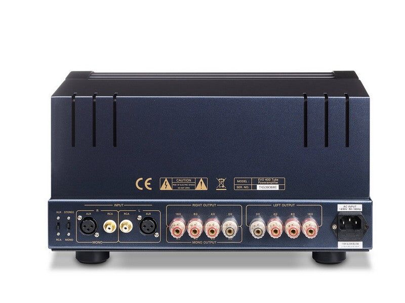 PrimaLuna EVO 400 Tube Power Amplifier (EL34) Silver - Image 4