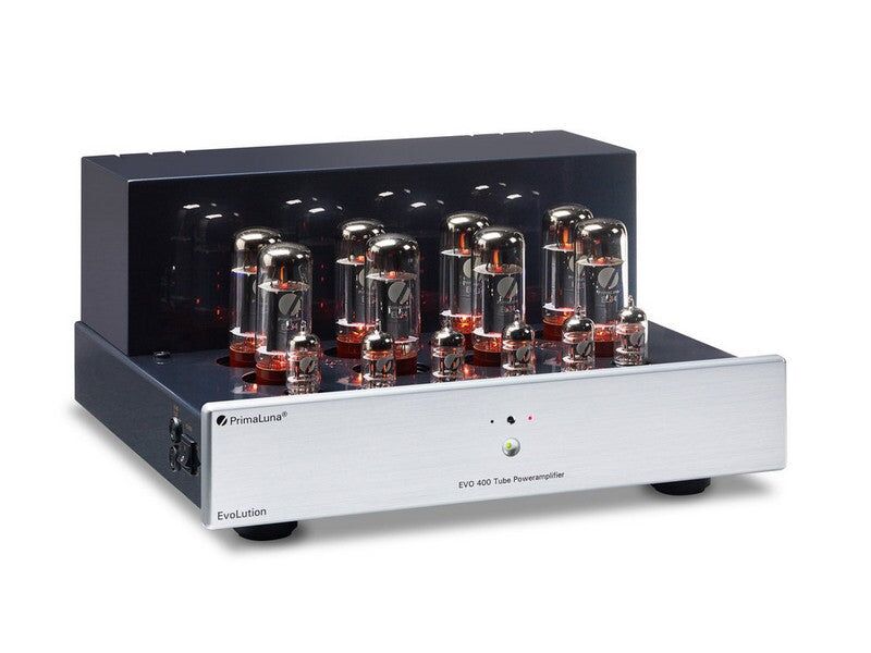 PrimaLuna EVO 400 Tube Power Amplifier (EL34) Silver - Image 3
