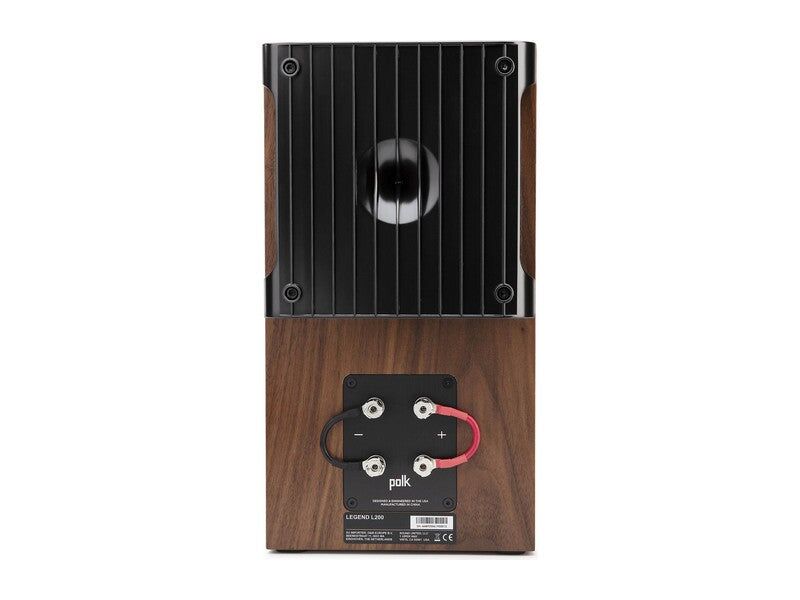 Polk Legend L200 Bookshelf Speaker Pair Walnut - Image 8