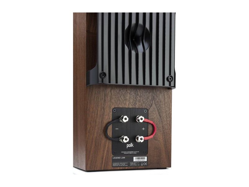 Polk Legend L200 Bookshelf Speaker Pair Walnut - Image 6