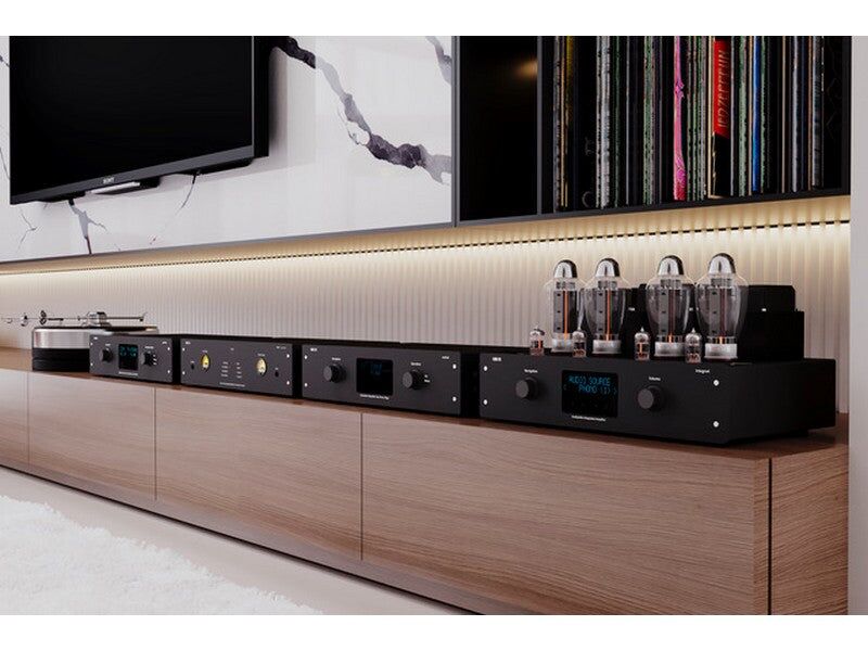 LAB12 INTEGRE4 Full Tube Audiophile Integrated Amplifier Black - Image 2