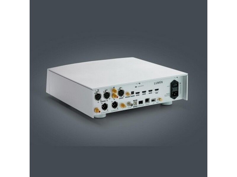 Lumin P1 Network Player Streamer DAC Preamplifier Silver - Image 5