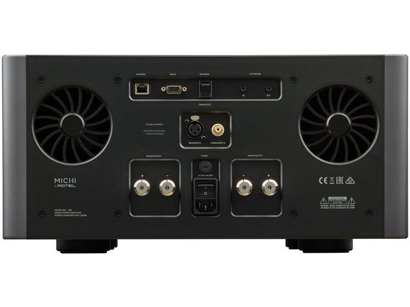Michi Rotel M8 Mono-Block Power Amplifier Black - Image 2